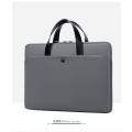 Miniatyrbild 2 av 5: 2023 Notebook 14-inch/15.6-inch Computer Package, Portable Computer Handbag, Men's General Briefcase Dark Grey