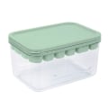 Miniatyrbild 1 av 5: 2023 Ice Cube Tray With Lid, Easy To Release, Stackable Durable Ice Cube Tray With Lid And Ice Storage Box