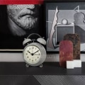 Miniatyrbild 3 av 4: 5&quot; Luminous Alarm Clock Non-ticking Quartz Analog Retro Twin Bell Clock With Loud Alarm And Nightlightwhite