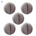 Miniatyrbild 1 av 10: Mordely 5 st kinesiska papper lykta papper Pom Poms 6