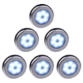 Miniatyrbild 1 av 5: 2023 Wireless Motion Sensor Led Lamp For Bedroom Corridor (white Light)6pcs