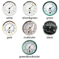 Miniatyrbild 2 av 10: Mordely Pointer Typ Hygrothermograph Termo-hygrometer SILVER&GRÖN silver&green