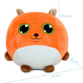 Pikkukuva 3 / 5: Pehmoeläin - WP TUOTE - Foxy Rudy - 20 cm - Oranssi - Sekä pojille että tytöille Röd