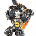 Miniatyrbillede 2 af 4: Statue - Blizzard - Reinhardt - Premium 1/6 - Harpiks - Indendørs - Mixet