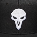 Miniatyrbillede 4 af 4: Jinx Overwatch Back from the Grave sort snapback kasket i akryl og uld Svart