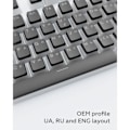 Pikkukuva 4 / 4: Dark Project KS-0049 Puddings PBT Keycaps, ENG/RU/UA musta