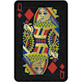 Pikkukuva 3 / 5: Korttipeli - WINNING MOVES - Waddingtons N°1 - Vesitiiviit ja repeämättömät kortit - Musta ja kulta svart och guld