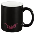 Miniatyrbillede 4 af 4: Tasse - J!NX - D.Va - Sort/Rosé - 325 ml - Keramik - Passer til opvaskemaskine Svart
