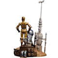 Miniatyrbillede 4 af 5: Iron Studios Star Wars - C-3PO og R2-D2 Statue Deluxe Art Scale 1/10