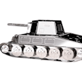 Miniatyrbild 3 av 5: Metal Tid | T67, 49 delar | World of Tanks