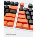 Miniatyrbillede 2 af 4: Dark Project KS-43 Keycaps PBT, ENG/RU/UA, sort/orange