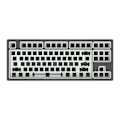 Pikkukuva 3 / 4: Dark Project KD87B LTD alumiininen DIY pelinäppäimistö, TKL, 87 näppäintä, rasvatut stabilaattorit, RGB, USB, pilvenharmaa, Barebone