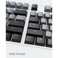 Miniatyrbild 2 av 4: Dark Project KS-46 Keycaps PBT, ENG/RU/UA, Grå / Svart