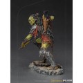 Pikkukuva 3 / 4: Orc Archer -patsas - Iron Studios Taru sormusten herrasta - Art Scale 1/10 Grön