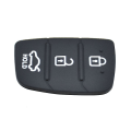 Miniatyrbillede 5 af 5: Udskiftning af gummi 3 knapper pude til Hyundai Creta I20 I40 Tucson Elantra Santa Fe Solaris Ix35 Ix45 fjernbetjening bil reparation nøgle fob