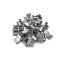 Miniatyrbilde 4 av 4: 100 stk drivhusklips i rustfritt stål, Z-formede glassklips for drivhus