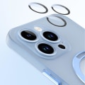 Miniatyrbillede 4 af 5: Klar Magsafe Etui Kompatibel Med Iphone 15 Pro Max, Mat Pc Stødsikkert Slim Cover Med Magnetisk Ringholder Black