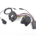 Pikkukuva 5 / 5: Bluetooth 5.0 Musiikin Audiosovitin Mikrofoni E64 E60 E66 E80 E81 E82 E90 MA2266 Auton Audiotarvikkeet Auton Stereoihin Black