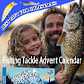 Miniatyrbild 3 av 6: Fiske-Adventskalender, Fiske-Julnedräkning, 24 Dagar Fiskeentusiaster Vuxna Män Tonåringar 2024 Julöverraskningsgåva A