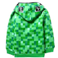 Miniatyrbilde 2 av 6: Minecraft Glidelåsgensere for gutter og jenter, 4-14 år upper garment 120cm