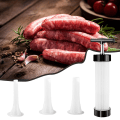Miniatyrbillede 2 af 3: Manuel Pølse Maskiner Kød Stopper Fyldmaskiner Salami Maker Værktøjer