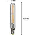 Miniatyrbild 2 av 5: 2-pack 4w T20 LED-glödlampa E14 Edison liten sockel varmvit 2700k