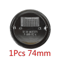 Miniatyrbild 1 av 5: 2 st Krom Blå Vit 82mm /74mm Bil Emblem Badge Motorhuv Främre Bagagelucka Logo För Bm.w E46 E30 E39 E34 E60 E36 E38 M3 M5 M6