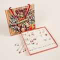 Miniatyrbillede 2 af 5: Jule smykker gave nedtælling kalender advent halskæde blind box øreringe håndholdt gaveæske blind box