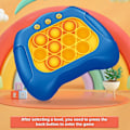 Miniatyrbillede 5 af 5: Pop Push It Spil Controller Boble Sensorisk Fidget Legetøj Elektronisk Whack Konsol Blue