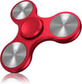 Fidget Spinner-leketøy i rustfritt stål – høyhastighetspresisjon for stresslindring Red