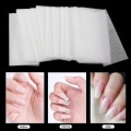 Miniatyrbilde 4 av 5: 100 stk Fibernails for neglforlengelser, neglforlengelse silkefiberglass gelsett falske negler manikyr salongverktøy for UV-gel negler kunst