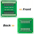 Miniatyrbild 5 av 5: ESP32 Expansionskort 30Pin GPIO Breakout Board Kompatibel med 30 Pins ESP32 Utvecklingskort Green