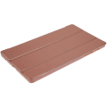 Miniatyrbild 4 av 4: För Samsung Galaxy Tab A7 Lite 8,7-tums inre bikakedesign Anti-fall Anti-scratch Läderfodral Tablet Auto Wake/Sleep Cover med Tri-fold Stativ Rose Gold
