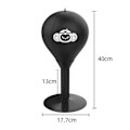Pikkukuva 1 / 2: Boxing Desktop Speed ​​Ball, nyrkkeilypöydän nopeuspallo, reaktiotavoitteet B