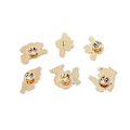 Pikkukuva 2 / 5: 6 kpl Cinnamoroll Rintaneulat Merkki Reppuihin Vaatteet Takit Hatut Kawaii Sarjakuva Koiran Koristelahjat 6Pcs