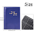 Miniatyrbilde 2 av 4: 2 stk. Myntsamler 240 Samlealbum MyntHoldere Myntsamlere Hefte Samling Oppbevaring Myntbok