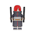 Miniatyrbild 4 av 4: 8 st Minifigurer Naruto Serietidnings Samlarobjekt Byggklossar Leksaker För Barn