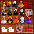 Miniatyrbillede 4 af 4: 2024 Julekalender - Gyser Gummiand - 13 Dages Nedtælling Blind Box Halloween Jul med Skjult Model