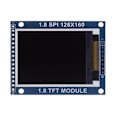 Pikkukuva 2 / 5: TFT 1.8 tuuman LCD-moduuli 128x160 DOT- ST7735S -ohjain SPI-sarjaliitäntä Monitoiminen värillinen näyttömoduuli As Shown