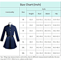 Miniatyrbilde 2 av 7: Anime Nobara Kugisaki Cosplay Kostyme, Zenin Maki Uniform Skjørt Frakk Uniform Kostyme Sett Karneval Fest Antrekk Black XL