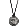 Pikkukuva 1 / 3: Game of Thrones Stark Shield -riipus Silver