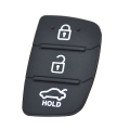 Miniatyrbillede 4 af 5: Udskiftning af gummi 3 knapper pude til Hyundai Creta I20 I40 Tucson Elantra Santa Fe Solaris Ix35 Ix45 fjernbetjening bil reparation nøgle fob