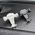 Miniatyrbilde 2 av 4: Ny Justerbar Mobiltelefonholder For Bilventilasjonsgitter, Fiat Holder For 500 500c 2012 500x 500l Abarth 695, Rask Holder, Biltilbehør For Fiat 500C White