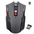 Mus Möss Bärbar Dator Trådlös PC Optisk Scroll + USB GHz Black sliver
