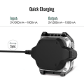 Miniatyrbillede 3 af 5: Oplader Dock Kompatibel Med Garmin Forerunner 920xt, Usb Data Synkronisering Oplader Cradle Dock Oplader Med 1m Opladerkabel