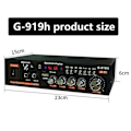 Miniatyrbild 3 av 4: 1000W Hemma-Högtalare Förstärkare Audio Bluetooth Amplificador Subwoofer Högtalare-g