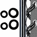 Miniatyrbilde 1 av 5: Erstatning Universal Elastisk Tau For Lafuma Relax Lenestol, Lafuma Loungestol, Zero Gravity Sammenleggbar Stol, Bungee Relax Lenestol (2 2m/78 Tommer+2 1