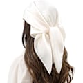 Miniatyrbillede 2 af 5: Hovedtørklæder til kvinder som silke hår wraps til sovende satin tørklæde halstørklæde bandanas til kvinder 70 CM