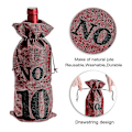 Miniatyrbilde 2 av 5: 1 til 10 lerretsvinposer Blind vinsmaking, vinposer bryllupsbordnumre, vinsmakingsposer, fest blue