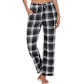 Miniatyrbillede 1 af 3: Steampunk Elastiske Pyjamasbukser Casual Løse Loungebukser Sort Sort Svart M